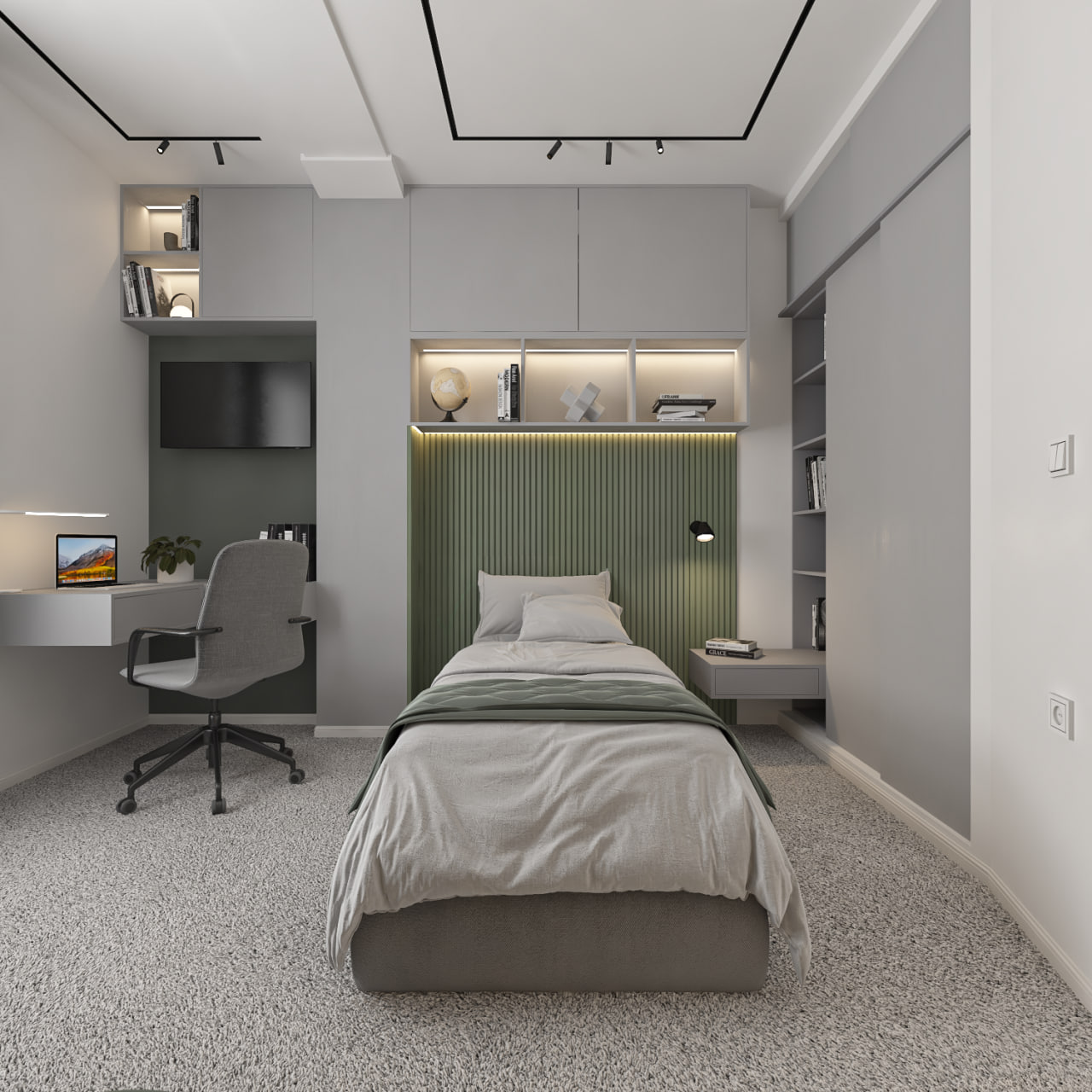 picture no. 2 ofBARAN'S ROOM project, designed by Hadis ArziFard & Shaghayegh Rahimi