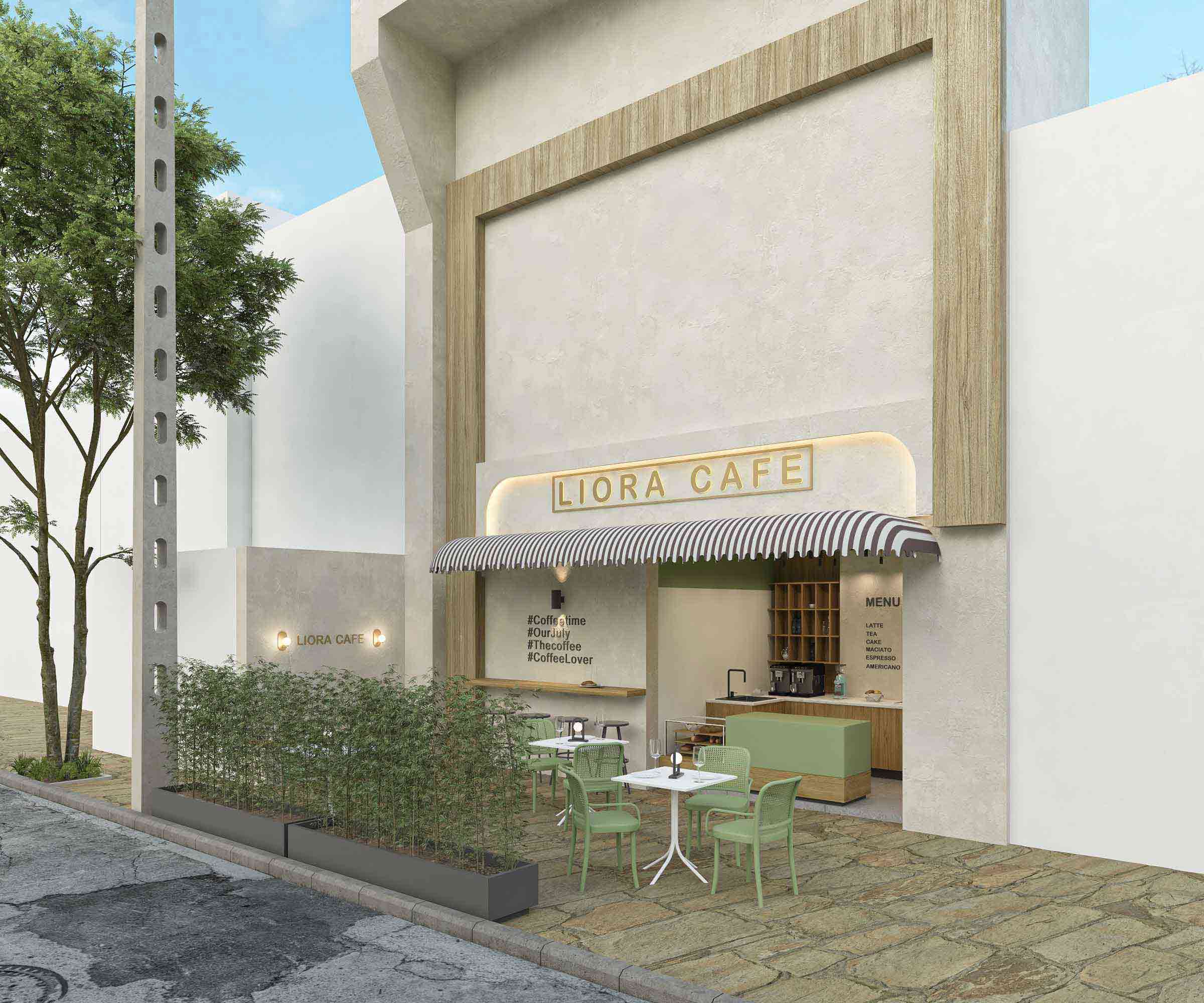 picture no. 2 ofLIORA-CAFE project, designed by Hadis ArziFard & Shaghayegh Rahimi
