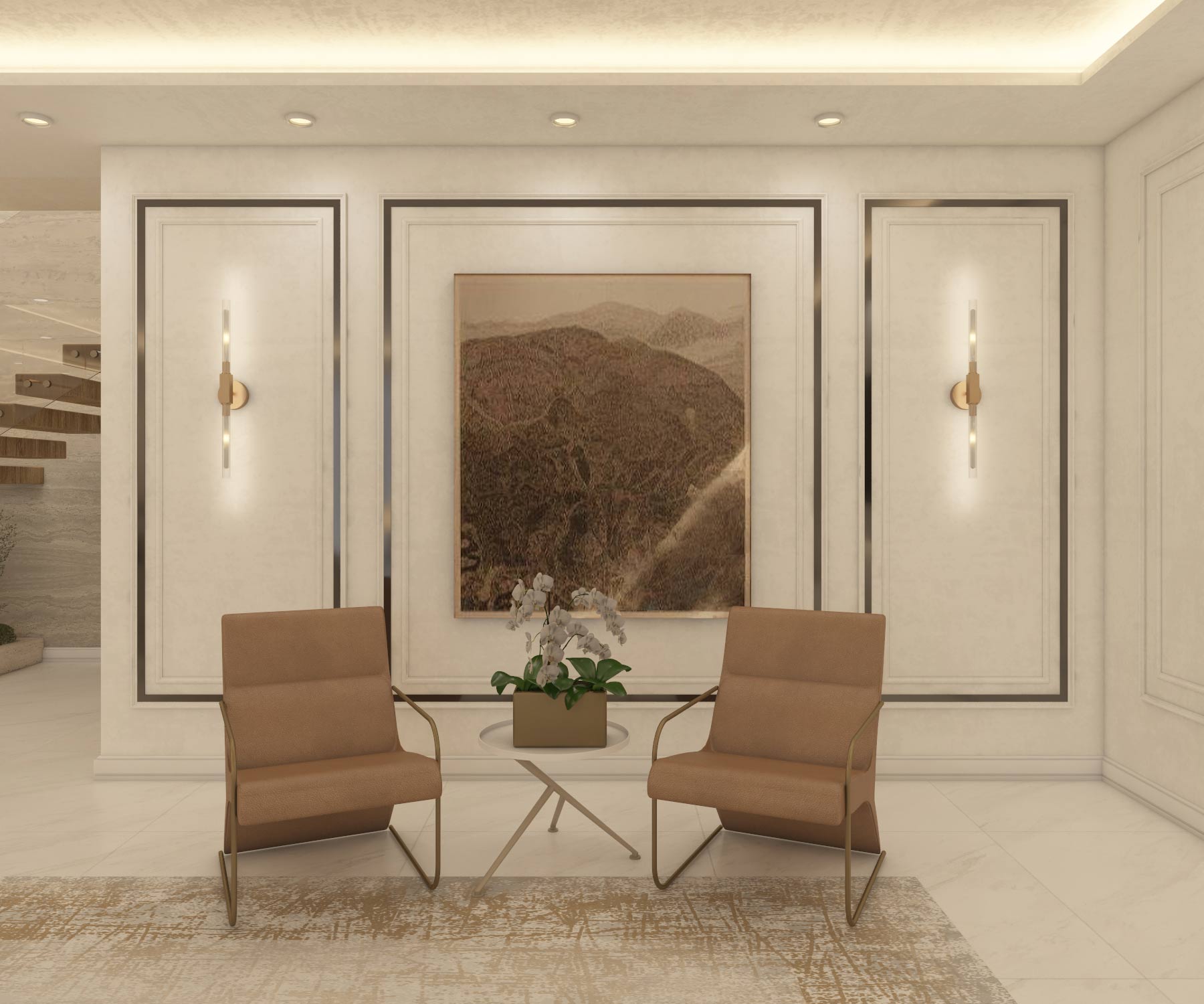 picture no. 2 ofSAMIN RESIDENTIAL project, designed by Hadis ArziFard & Shaghayegh Rahimi